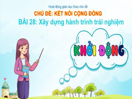 Bài giảng Hoạt động trải nghiệm Lớp 4 (Kết nối tri thức) - Chủ đề: Quê hương tươi đẹp - Tuần 28: Xây dựng hành trình trải nghiệm (Tiết 2) - Năm học 2024-2025