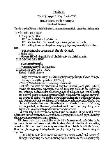 Kế hoạch bài dạy các môn Lớp 3 - Tuần 22 - Năm học 2024-2025 - Phan Thị Duyên